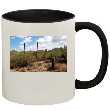 Desert 11oz Colored Inner & Handle Mug