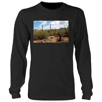 Desert Men's Heavy Long Sleeve TShirt