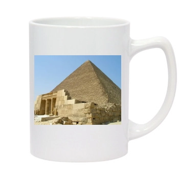 Desert 14oz White Statesman Mug