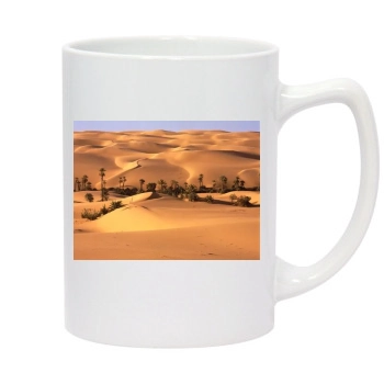 Desert 14oz White Statesman Mug