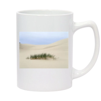 Desert 14oz White Statesman Mug