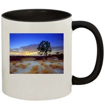 Desert 11oz Colored Inner & Handle Mug