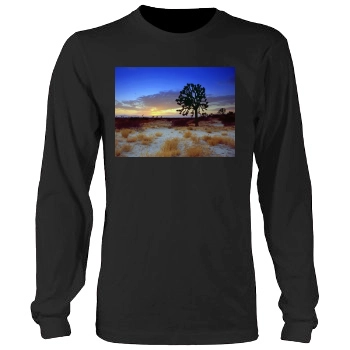 Desert Men's Heavy Long Sleeve TShirt