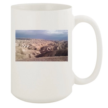 Desert 15oz White Mug