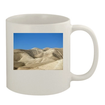 Desert 11oz White Mug