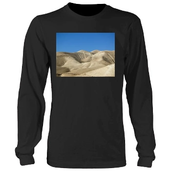 Desert Men's Heavy Long Sleeve TShirt