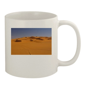 Desert 11oz White Mug