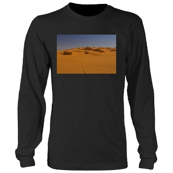 Desert Men's Heavy Long Sleeve TShirt