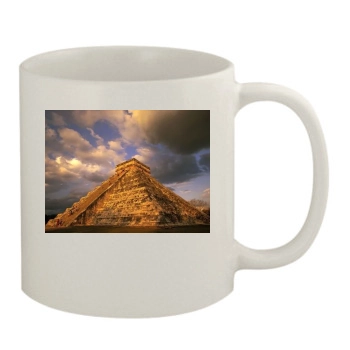 Desert 11oz White Mug