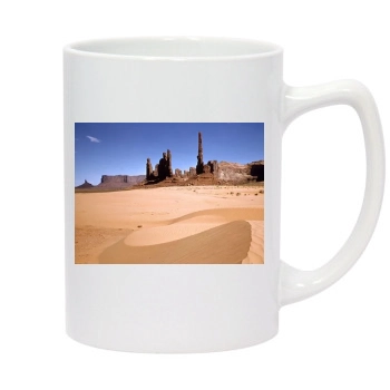 Desert 14oz White Statesman Mug