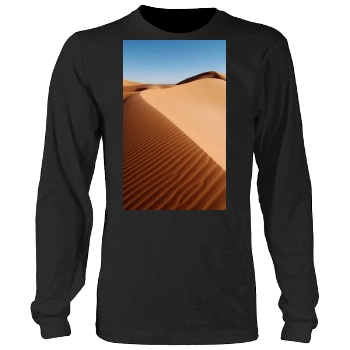 Desert Men's Heavy Long Sleeve TShirt