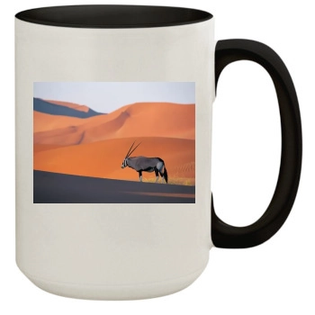 Desert 15oz Colored Inner & Handle Mug