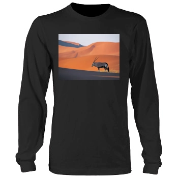 Desert Men's Heavy Long Sleeve TShirt