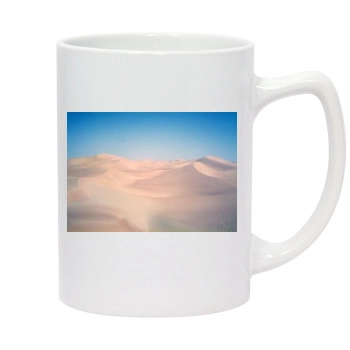 Desert 14oz White Statesman Mug