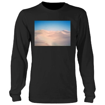 Desert Men's Heavy Long Sleeve TShirt