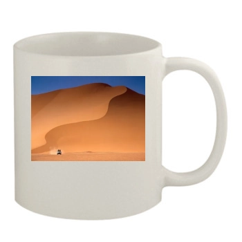 Desert 11oz White Mug