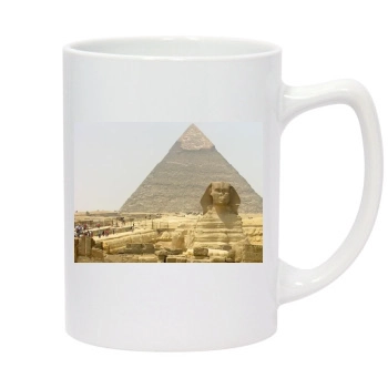 Desert 14oz White Statesman Mug