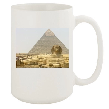 Desert 15oz White Mug