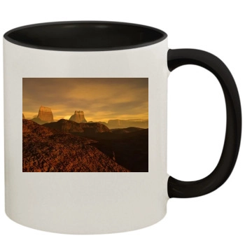 Desert 11oz Colored Inner & Handle Mug