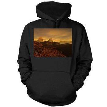 Desert Mens Pullover Hoodie Sweatshirt