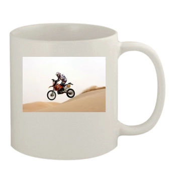 Desert 11oz White Mug