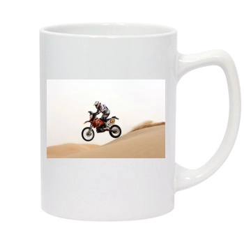 Desert 14oz White Statesman Mug