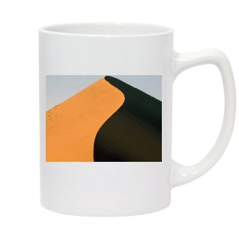 Desert 14oz White Statesman Mug