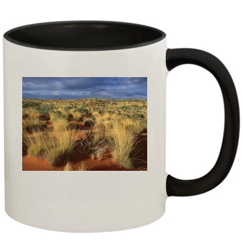 Desert 11oz Colored Inner & Handle Mug