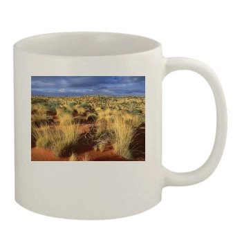 Desert 11oz White Mug