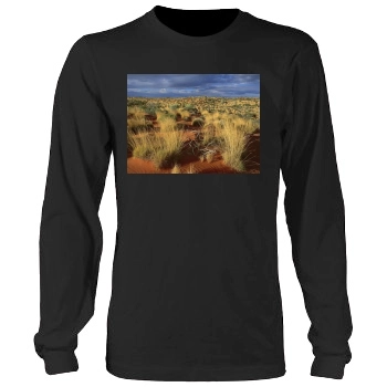 Desert Men's Heavy Long Sleeve TShirt