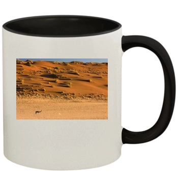 Desert 11oz Colored Inner & Handle Mug