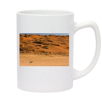 Desert 14oz White Statesman Mug