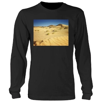 Desert Men's Heavy Long Sleeve TShirt