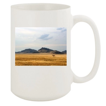 Desert 15oz White Mug