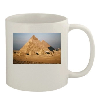 Desert 11oz White Mug