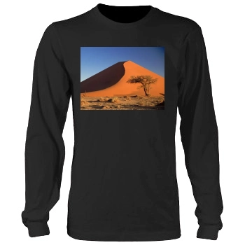 Desert Men's Heavy Long Sleeve TShirt