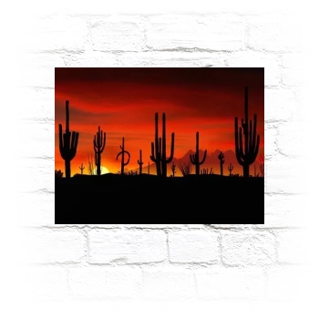 Desert Metal Wall Art