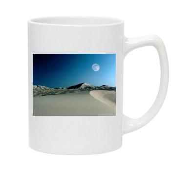 Desert 14oz White Statesman Mug