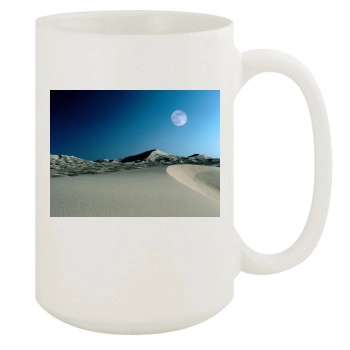 Desert 15oz White Mug