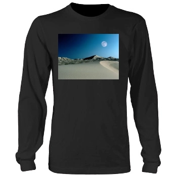 Desert Men's Heavy Long Sleeve TShirt