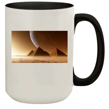 Desert 15oz Colored Inner & Handle Mug