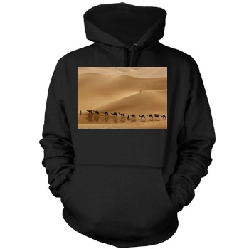 Desert Mens Pullover Hoodie Sweatshirt