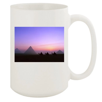 Desert 15oz White Mug