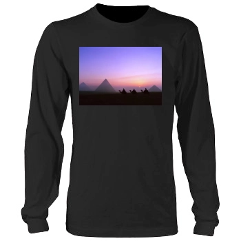 Desert Men's Heavy Long Sleeve TShirt