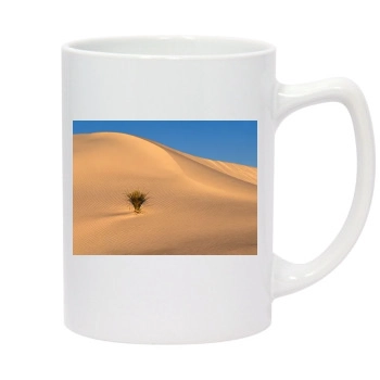 Desert 14oz White Statesman Mug