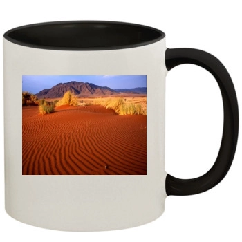 Desert 11oz Colored Inner & Handle Mug