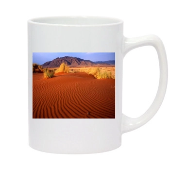 Desert 14oz White Statesman Mug