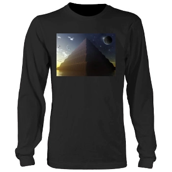 Desert Men's Heavy Long Sleeve TShirt