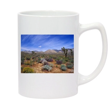 Desert 14oz White Statesman Mug