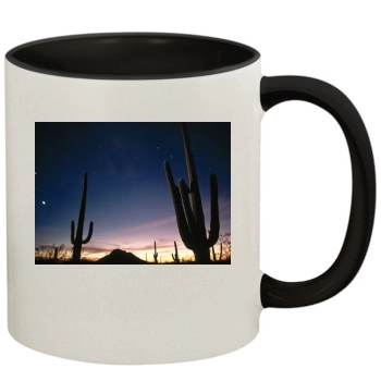 Desert 11oz Colored Inner & Handle Mug